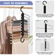 thumbnail image 4 of Perchas para trajes estándar, paquete de perchas de acero inoxidable de alta resistencia, 4 of 8