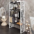 thumbnail image 2 of Merkel 58" 4 Shelf Bookcase, White, 2 of 7