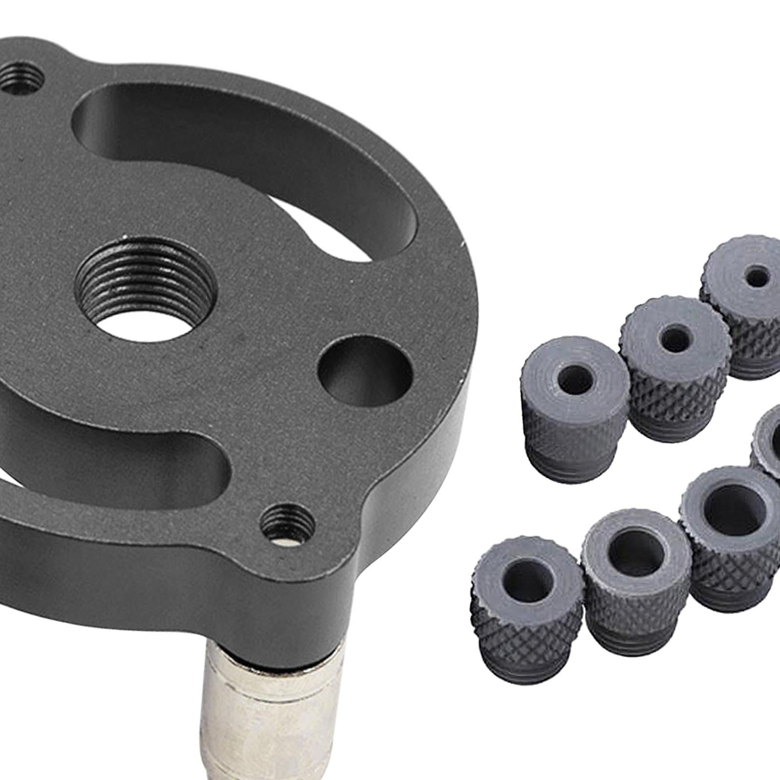 GUOOL 2pcs 2-10mm Self-Centering Doweling Jig Set Vertical Hole Puncher Locator
