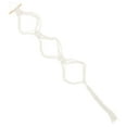 thumbnail image 4 of Colgador de pared de macramé para sombreros, estilo bohemio, tapiz tejido, decoración, soporte de exhibición para sombreros de pared, 4 of 6