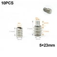 thumbnail image 1 of 10 Pcs Shelf Support Studs Pegs Pins Plugs 8/9mm Cabinet Bracket silver, 1 of 7