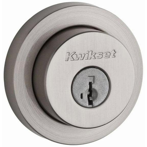 Open Box Kwikset 982Rdt-S Signature Series Fire Rated Single Cylinder Keyed Entry Deadbolt From The
