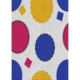 thumbnail image 1 of Ahgly Company Indoor Rectangle Patterned Purple Novelty Area Rugs, Swatch Sample, 1 of 6