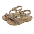 thumbnail image 2 of Vedolay Skechers Sandals for Women Sandals for Women Dressy Summer Casual Beach Outdoor Wedges Sandal Shoes,Beige 7, 2 of 4