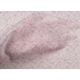 thumbnail image 4 of oneOone Cotton Poplin Pink Fabric Stripe|Dot & Triangle Shape Geometric Quilting Supplies Print Sewing Fabric By The Yard 42 Inch Wide, 4 of 4