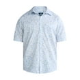 thumbnail image 2 of George Men's & Big Men's Button-Up Poplin Shirt with Short Sleeves, Sizes S-3XL, 2 of 5