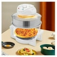 thumbnail image 4 of Air Fryer 17L/17.96Qt Turbo Air Fryer Oven Convection Cooker Oil-less Infrared 360° Viewable with Expansion Ring & Recipe Book, 4 of 9