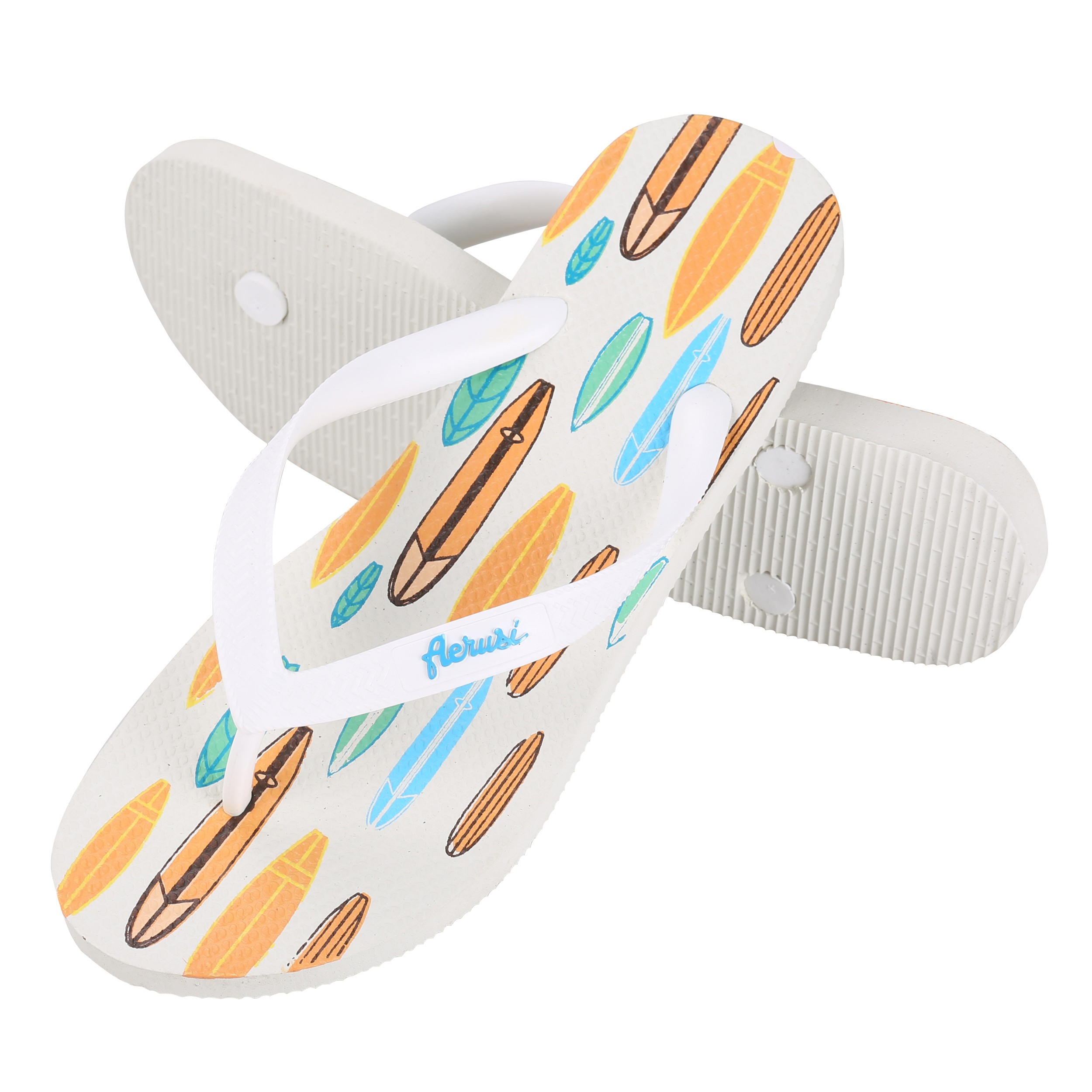 Women’s Tropical Flip Flops, Lightweight Thong Sandals for Beach, Pool, Travel & Everyday Wear