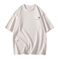 thumbnail image 3 of Birdeem T-Shirt de Sport Entraînement Physique pour Hommes, Design Personnalité Couleur Unie, Manches Courtes, Col Rond, 3 of 8
