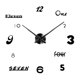 thumbnail image 2 of Reloj Decorativo de Pared Números Extraíbles DIY 3D Arte de Pared Reloj Venta Liquidación Oficina Decoración para Regalos 11 Macarena Reloj de pared decorativo de cuarzo, 2 of 8