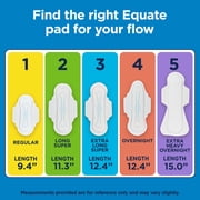 Equate Maxi Pads, Super Absorbency, Size 2, 48 Count