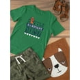 thumbnail image 3 of Little Handsome Dino Banner T-Shirt Toddler -Image by Shutterstock,  5 Toddler, 3 of 4