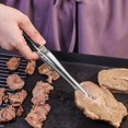 thumbnail image 3 of Clip para Carne de Acero Inoxidable 304, Herramientas de Cocina, Pinza para Pala para Parrilla de Panqueques, Pinzas para Barbacoa, Pinza para Pala para Pescado Frito, Color Negro, 3 of 5