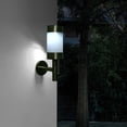 thumbnail image 3 of 2Pcs Stainless Steel LED Solar Power Wall Mount Light Outdoor Garden Yard Sensor Lamp, 3 of 5