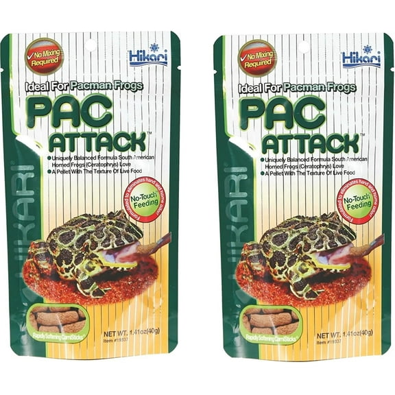 Hikari Pac Attack Food For Pacman Frogs, 1.41oz