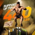 thumbnail image 4 of Yes4All 3-in-1 Soft-Padded Plyo Box With Wooden Core, Non-Slip Multi-Use Cushioned Plyometric Jump Box with Vinyl Cover for Jumping, Conditioning, Strength Training - 20x18x16 Inches, 4 of 7