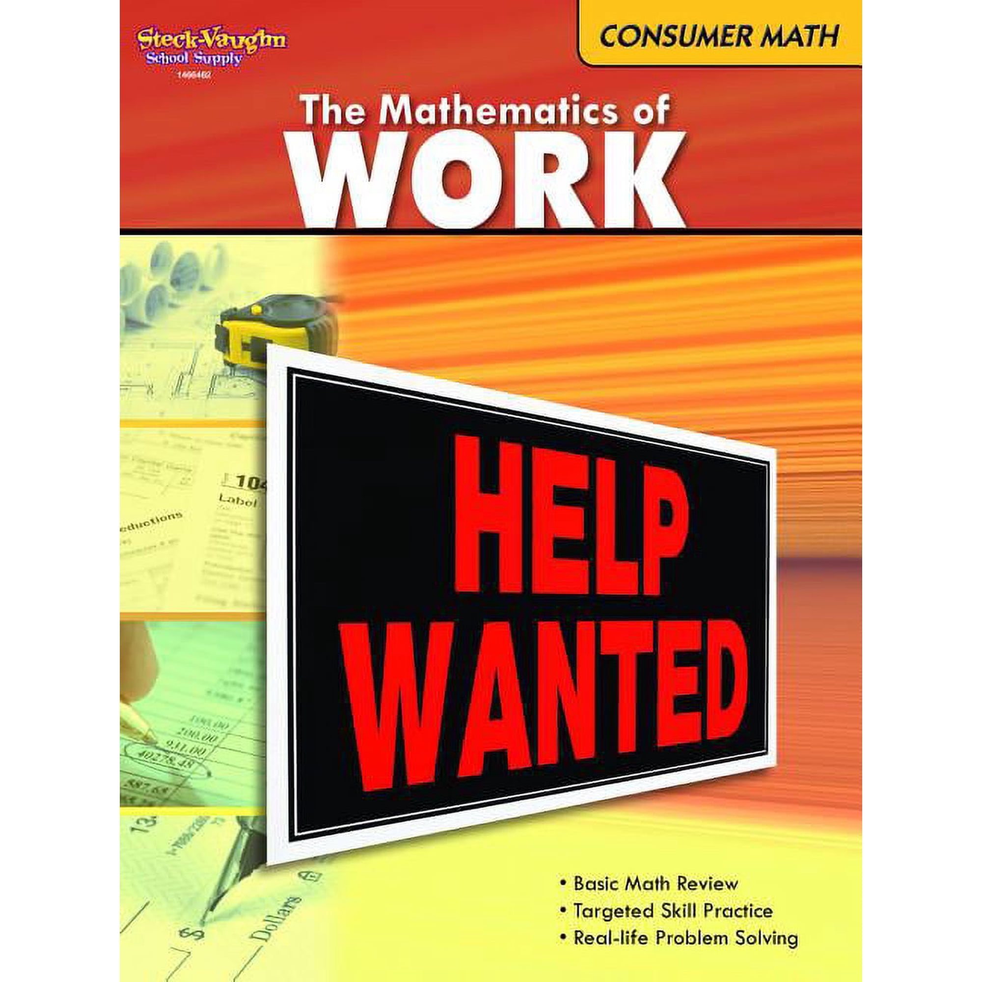 Consumer Math Consumer Mathematics Reproducible The Mathematics of Work, (Paperback)