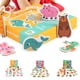 thumbnail image 5 of Grandes tarjetas de rompecabezas 3D de madera de dibujos animados de frutas y verduras de tráfico de bebé de aprendizaje educativo Jigsaw Toys Advancent WJ4004-02B, 5 of 7