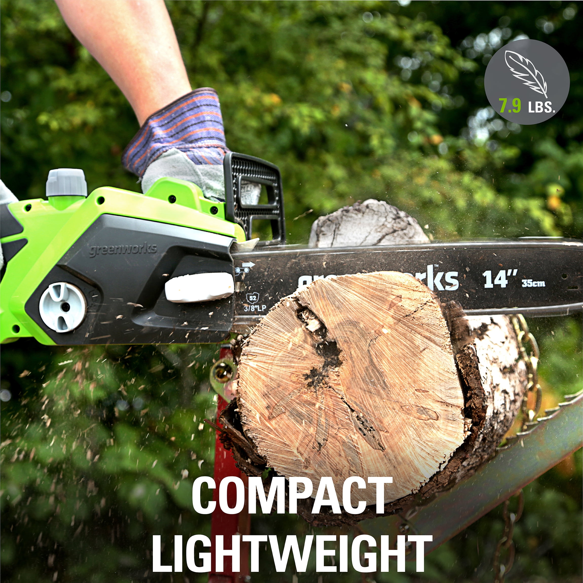 This mini chainsaw 'works like a charm' — and it's only $58 on