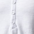 thumbnail image 5 of PMVFHDE Mens T Shirts Fashion Basic V Neck 4 Button Placket Slub Cotton Short Sleeve Casual Blouse Comfortable Summer Top, 5 of 8