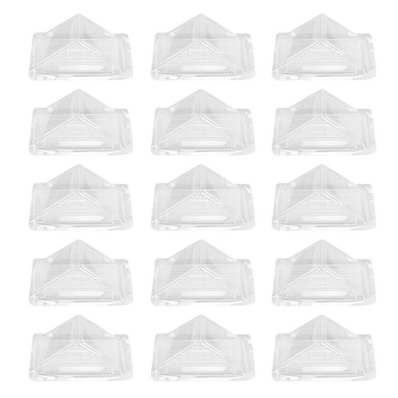 100Pcs Sandwich Packing Box Clear Plastic Sandwich Bag Sandwich Triangle Bag