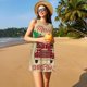 thumbnail image 3 of Fotbe Christmas Vintage Red Truck Vestido de Verano sin Mangas para Mujer – Vestido Midi Línea A, Estilo Camiseta Floral, Vestido Playero Casual y Fluido, 3 of 7