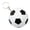 Soccer, variant on Volleyball-Themed Bottle Opener – Keychain-Style Beer Opener, Perfect For Fans, Birthday Gifts, Coaches, Beer Lovers, And Sports Enthusiasts – Made Of Durable Metal – 2 Inches In Diameter.