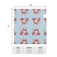 thumbnail image 5 of Fotbe merry Christmas rabbit Mailbox Covers Post Letter Box Cover Garden Decor Standard Size-25.5x21 in, 5 of 9