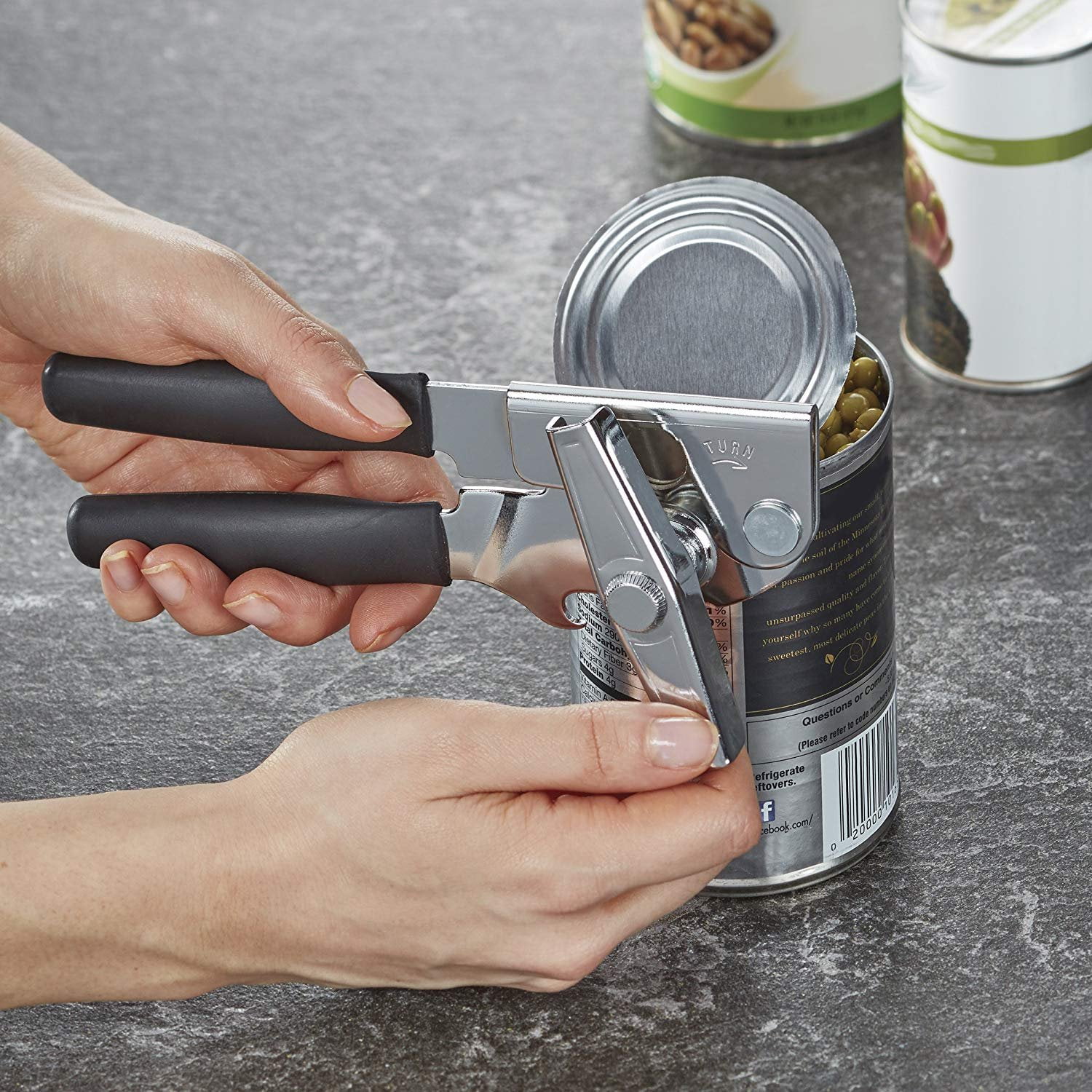 VEVOR Commercial Can Opener, 23.2/59cm Long, Manual Table Can
