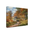 thumbnail image 2 of Trademark Fine Art 'Covered Bridge Landscape' Canvas Art by Bill Makinson, 2 of 3