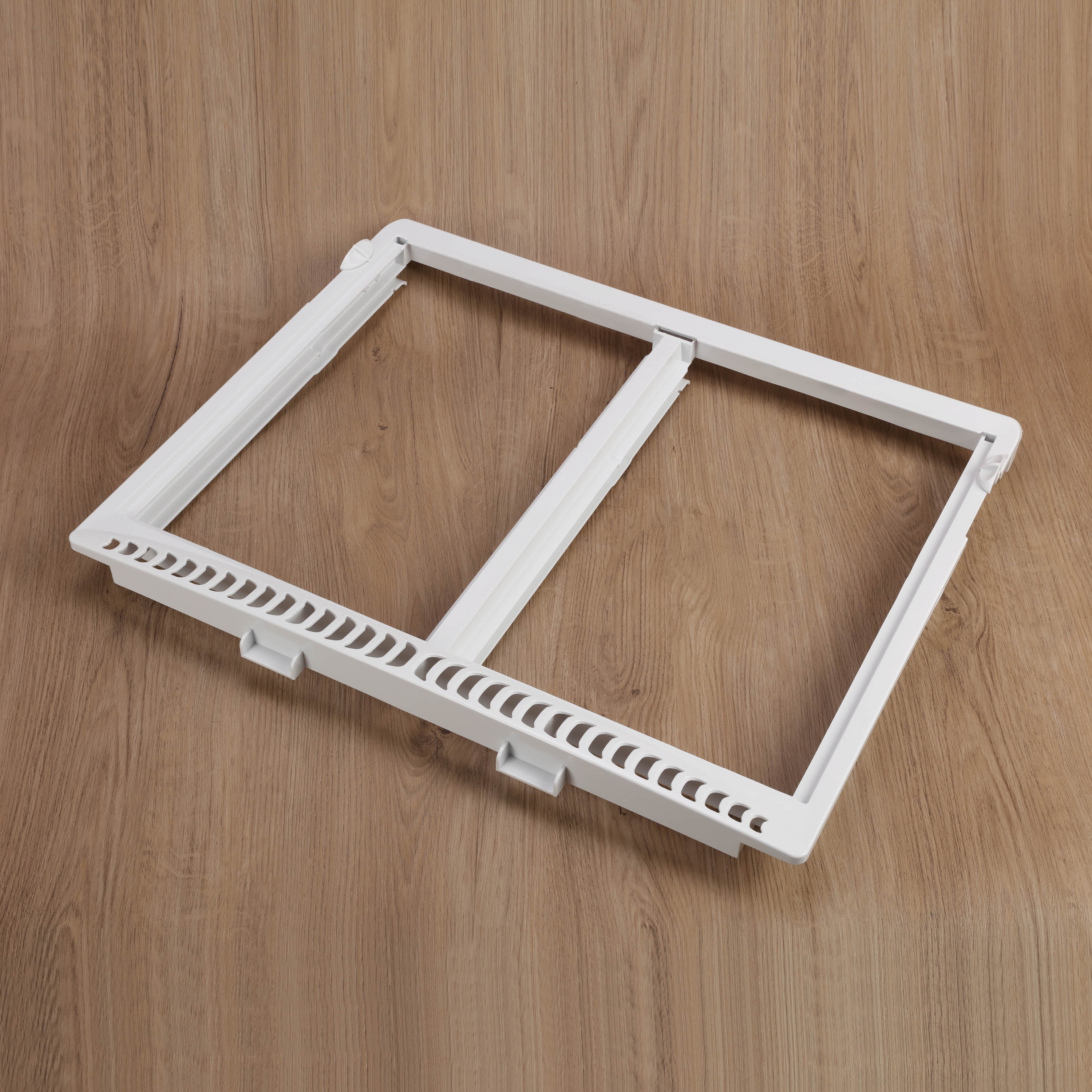 KOJEM 240364790 Refrigerator Crisper Shelf Frame W/O glass Compatible with Electrolux Frigidaire Pan Cover
