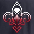 thumbnail image 3 of Men's Navy New Orleans Pelicans Gradient Logo T-Shirt, 3 of 4