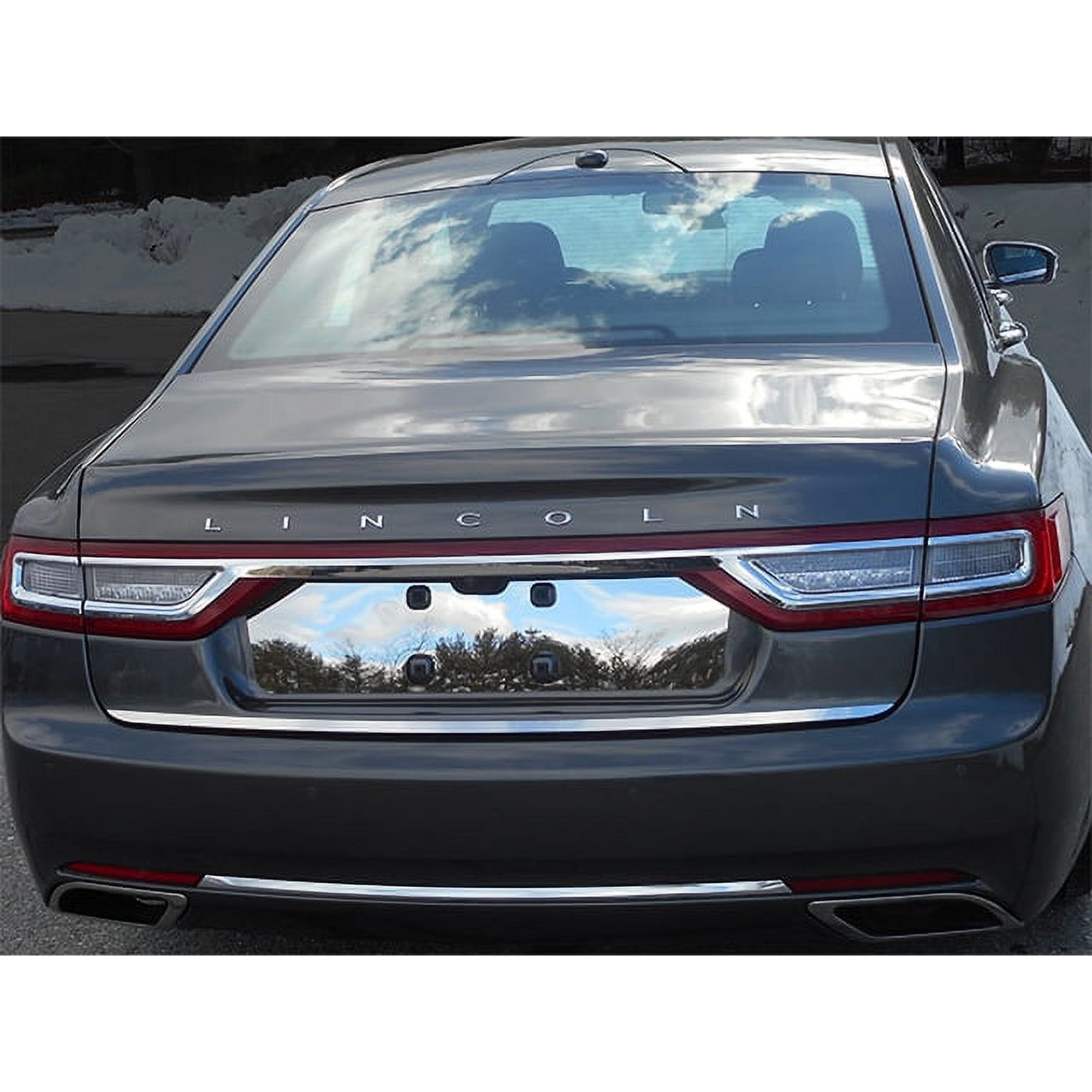 Stainless Steel Rear Deck Trim 1Pc Fits 2017-20 Lincoln Continental RD57680 QAA