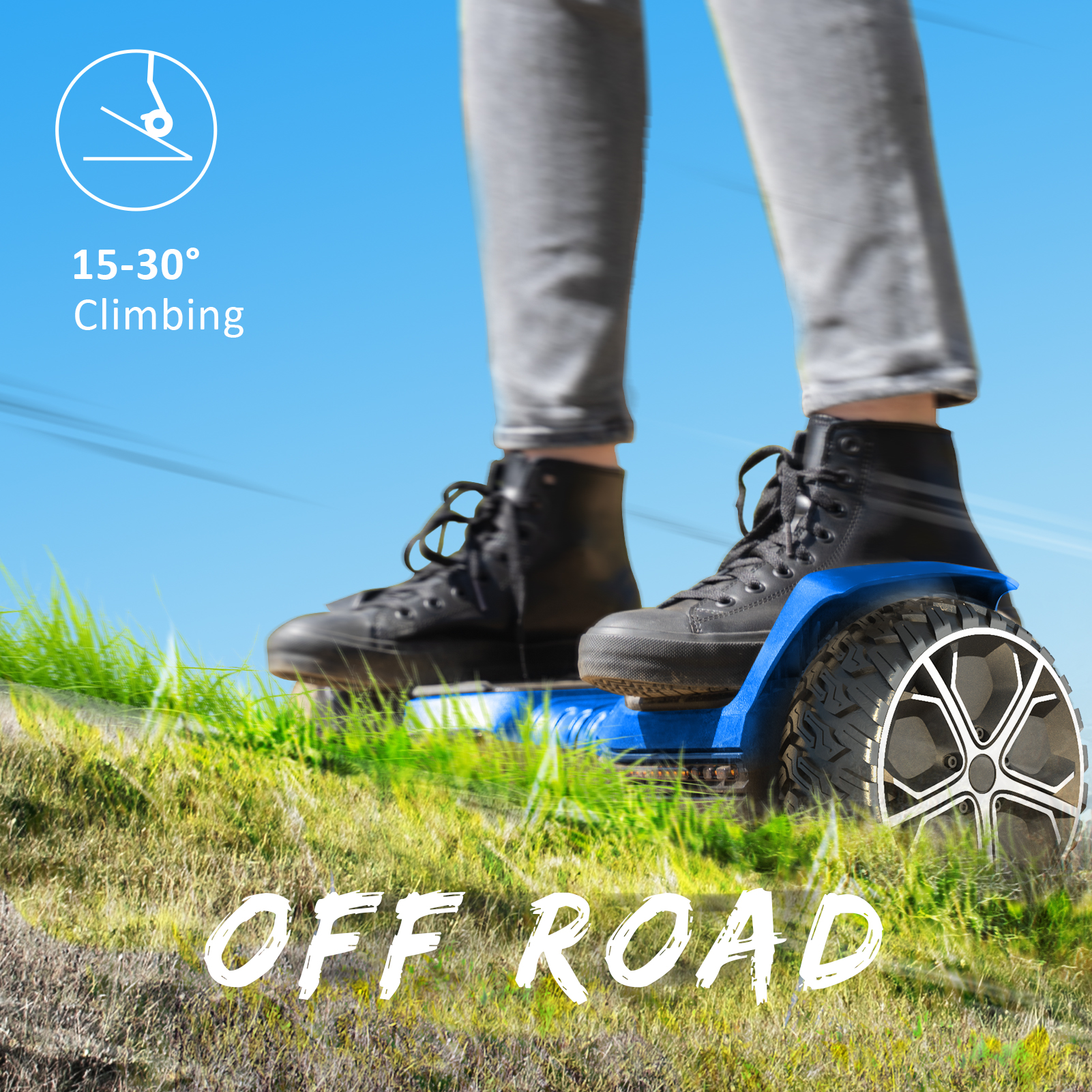 Flash Wheel Hoverboard with Bluetooth Speaker, Self Balancing Scooter for Kids & Adults, UL2272 Certified - image 3 of 12
