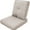 Beige, variant on Bellefurn Deep Seat Cushion Set Outdoor Cushions for Patio Furniture,Outdoor Chair Cushions Waterproof & Fade Resistant Patio Furniture Cushions for Wicker Chair,Sofa,Couch