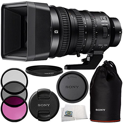 Sony E PZ 18-110mm f/4 G OSS Lens 9PC Accessory Kit - Includes 3 Piece
