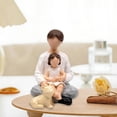 thumbnail image 5 of CREATITOY 1PC Family Series Resin Figurines Sculpture Statue Home Decor for Living Room Bedroom Office Desk Tabletop Display, 5 of 6