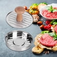 thumbnail image 3 of Prensa para hamburguesas de acero inoxidable 304 para uso doméstico, herramienta para hacer moldes, accesorios de cocina, 3 of 9
