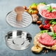 thumbnail image 5 of Prensa para hamburguesas ANGGREK Acero inoxidable 304 12,5 cm, 5 of 8