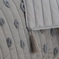 thumbnail image 3 of 3 pc. Solid Eyelash Quilt Set - Mudd - Full/Queen, 3 of 4