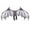 White, variant on Halloween Creepy Prop Wings — Bold Black Silhouette with Eerie Shadows, Halloween Decorations for Halloween Parties & Trick or Treat Nights — perfect for Costume Parties and spooky Halloween setups