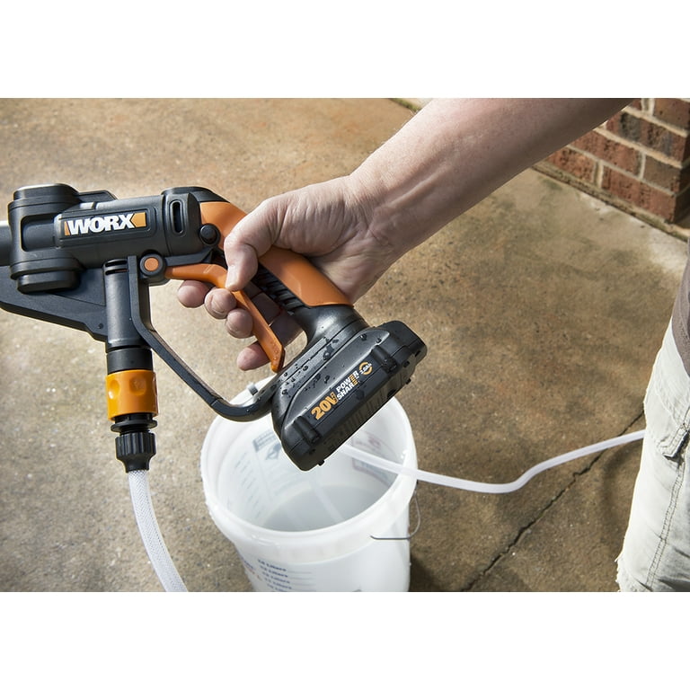 WORX WG629.1 HydroShot Portable Power Cleaner with Bottle
