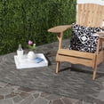 thumbnail image 3 of Safavieh Courtyard Teodor Geometric Indoor/Outdoor Area Rug, Black, 2' x 3'7", 3 of 15