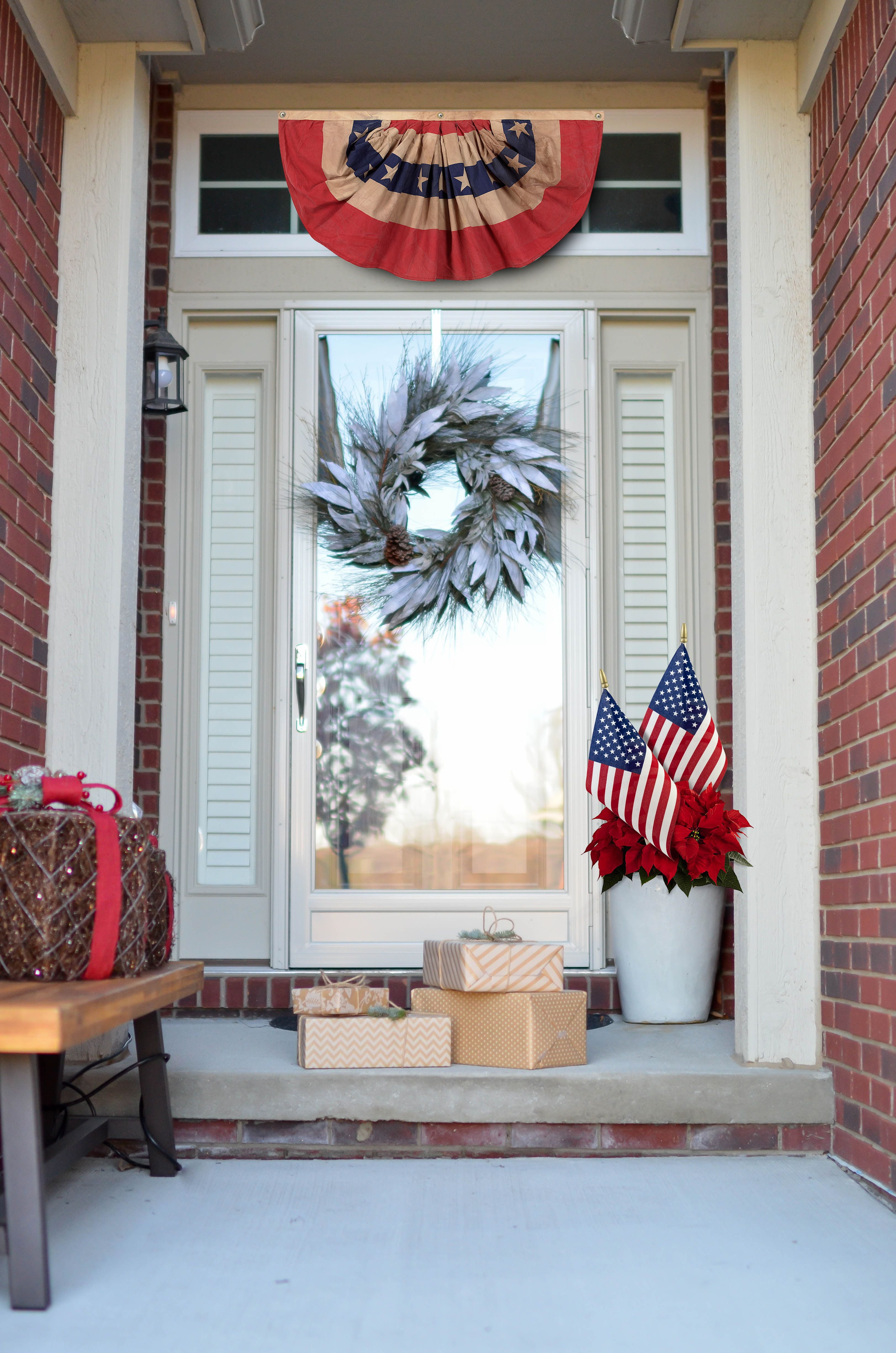 A250 3'x5' Durable Polycotton American Flag with Grommets