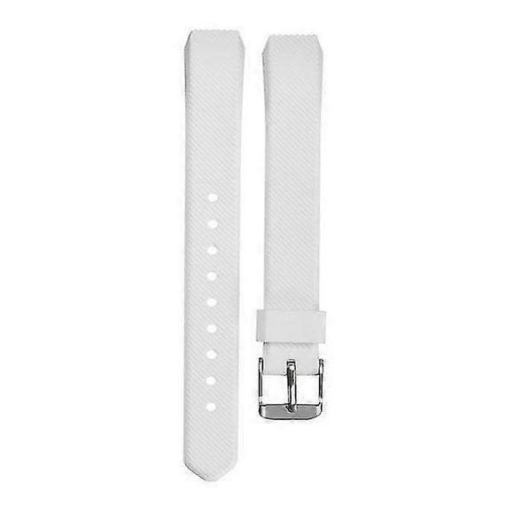 Replacement Silicone Strap for Fitbit Alta / Alta HR (S) - White