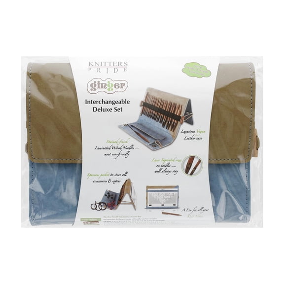 Knitter's Pride Ginger Deluxe Interchangeable Circular Needle Set