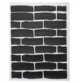 thumbnail image 3 of 4Pcs Innovative Brick Pattern PVC Wall Sticker Home Decoration for Bedroom Living Room UseBlack, 3 of 10