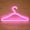 Pink PK, variant on Iumwxz hangers Practical And Functional Decorative LED Neon Light Hangers In The Net Red Room hooks holder Pink PVC Holiday Deals