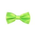 thumbnail image 1 of INSPIRE CHIC Accesorios de Pajarita para Hombre con Correa Ajustable Tuxedo Sólido Preatado Verde Claro, 1 of 5
