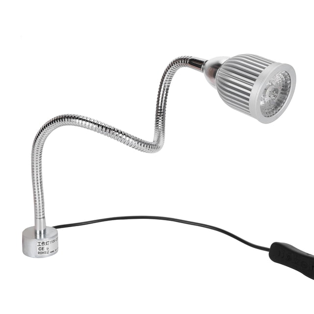 LED Work Light, 360 Degree Omni-Directional Flexible Gooseneck LED Work Lamp, Easy To Install Heat-Resistant And Durable for Mechanical Processing Home